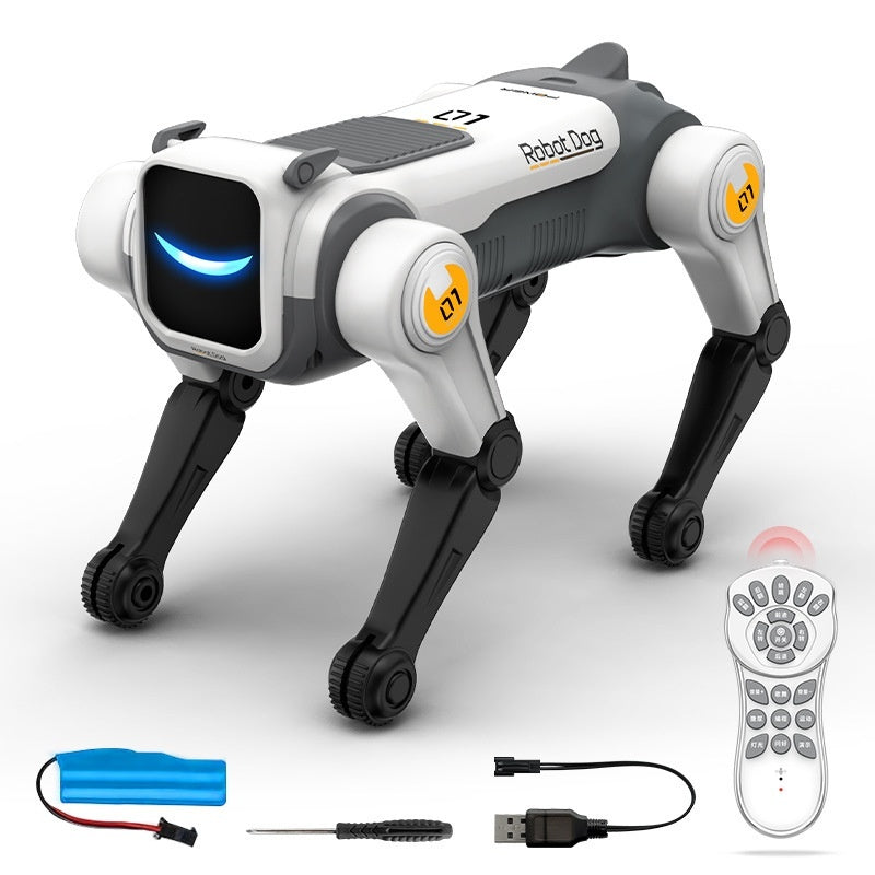 Smart AI Bluetooth Multilingual Conversation Remote-Controlled Robotic Dog Toy