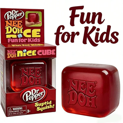 Dr Pepper Needoh Squishy Cube