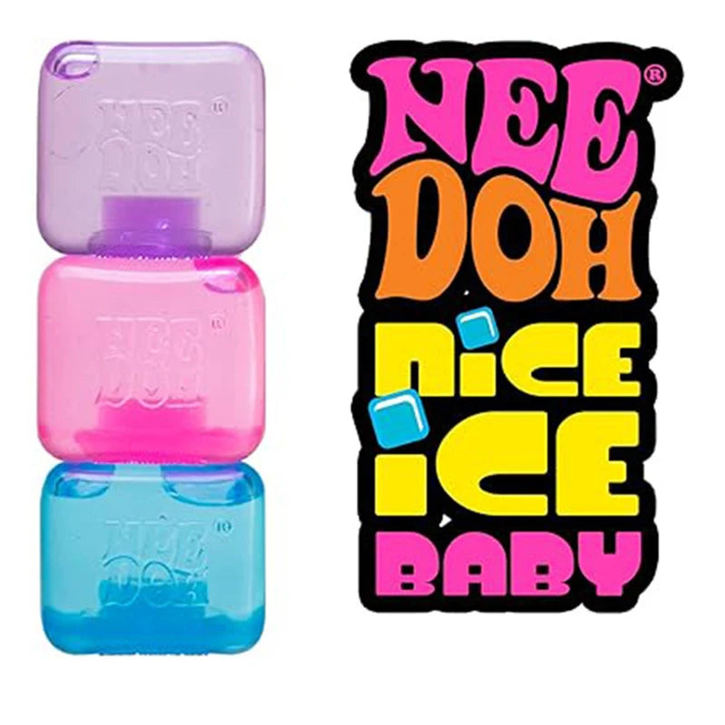 Needoh Nice Cube Sensory Fidget Cube Stress Relief Squishy Cube