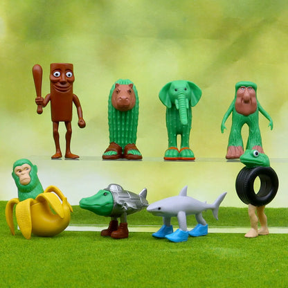 Tung Tung Brainrot Mini Figure Set