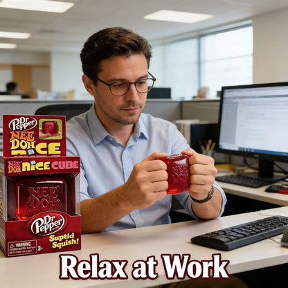 Dr Pepper Needoh Squishy Cube