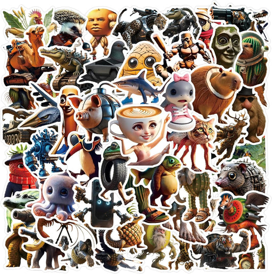 Mythic AI Funny Sticker Pack
