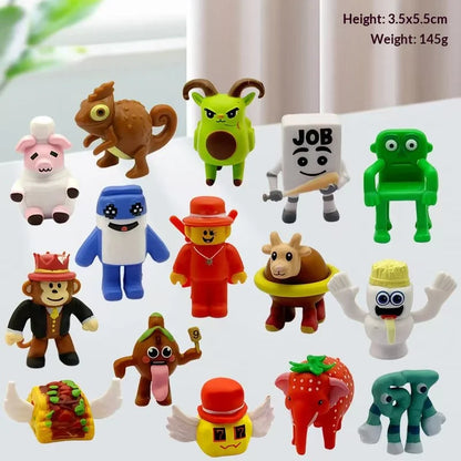 Tung Tung Brainrot Mini Figure Set